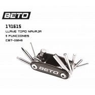 (171615) LLAVE T/ NABAJA 9 FUNCION  BETO, CBT