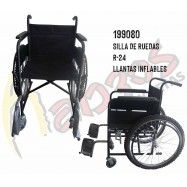 (199080) SILLA DE RUEDAS R-24 LLANTAS INFLABLES