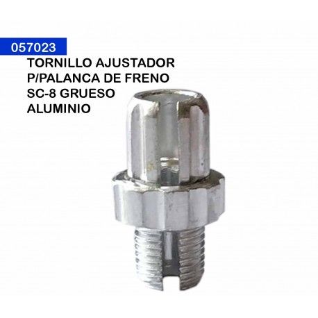 (057023) TORNILLO AJUSTADOR DE ALUMINIO PARA PALANCA DE FRENO SC-8 GRUESO