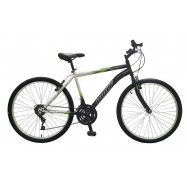 (194052) Bicicleta WOLF Montaña R26 18V. Hombre Frenos ”V” Blanco/Negro Acero Talla:UN