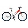(195014) Bicicleta LYNX Montaña R24 1V. Mujer Frenos ”V” Acero Coral/Blanco Talla:UN