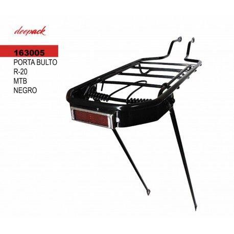 (163005) PORTA BULTO R-20 MTB NEGRO DEEPAK