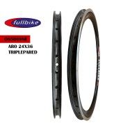 (085069NE)  ARO 24-36 TRIPLE PARED FULLBIKE NEGRO