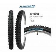 (126050) LLANTA 16X2.125 NEG 137 PLATINUM-HB