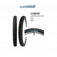 (126060) LLANTA 12X2.125 NEG 109 PLATINUM-HB