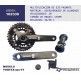 (102339)  MULTIPLICACION 24/38T VORTEX-551-TT-B 175MM  PROWHEEL