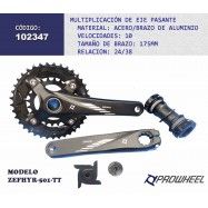 (102347) MULTIPLICACION 24/38T ZEPHYR-501-TT 175M 10VEL PROWHEEL