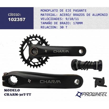 (102357) MULTIPLICACION 30T CHARM-30T-TT 170MM PROWHEEL