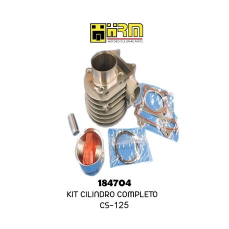 (184704) KIT CILINDRO COMPLETO CS-125 VITALIA