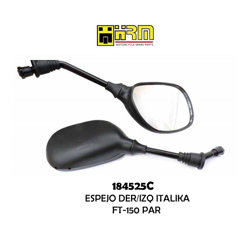 (184525C) ESPEJOS DERECHA/IZQUIERDA ITALIK FT150 (PAR)