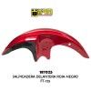 (187025) SALPICADERA DELANTERA ROJO-NEGRO FT-125