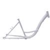 (022115BLA) CUADRO CON TIJERA R-26 FULLBIKE DAMA BLANCO CON PIVOTE CENTRO AMERICANO