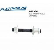 (062304) EJE TRASERO HUECO 3/8 X190MM PLATINUM HB