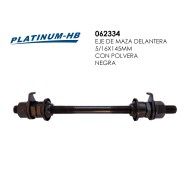 (062334) EJE DE MAZA DELANTERA UCP 5/16X145MM CON POLVERA