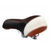 (012207) ASIENTO FULLBIKE CAFE TEJIDO 2 RESORTES CON BROCHE