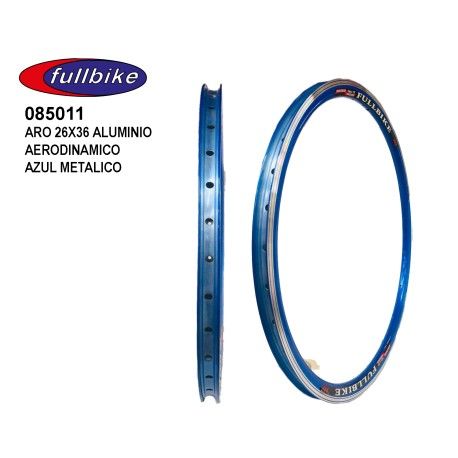 (085011) ARO 26X36 AL AERODINAMICO FULLBIKE AZULMETALICO