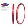 (085012) ARO 26X36 ALUMINIO AERODINAMICO  FULLBIKE ROJO METALICO