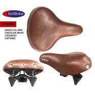 (012204) ASIENTO FULLBIKE C/BROCHE 2/RESORTES CHOCOLATE