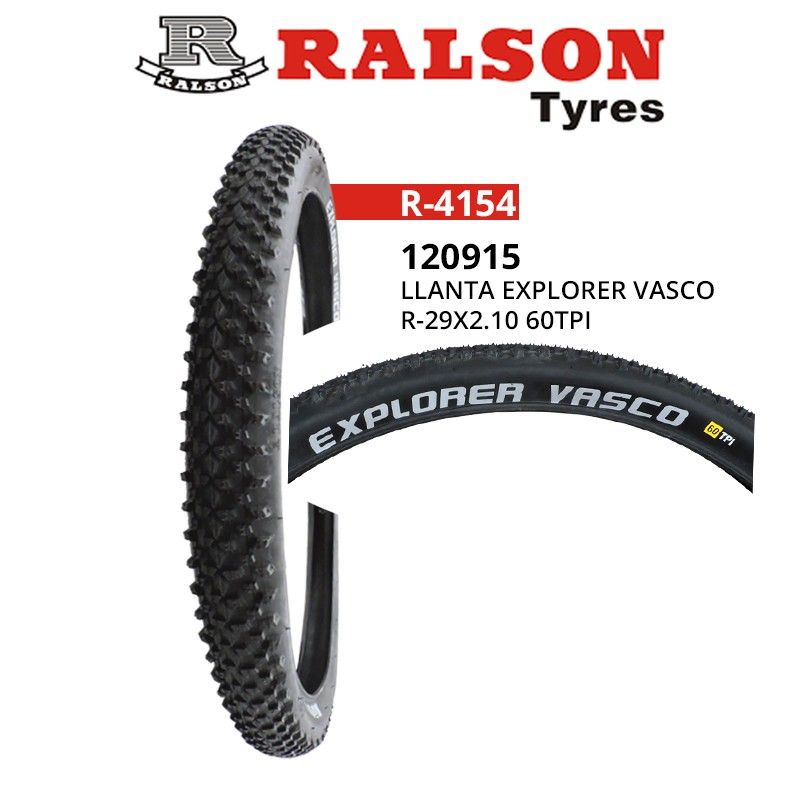 (120915) LLANT29X2.10  60TPI RALSON 4154EX VASCO