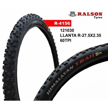 (121030) LLANT27X2.35 60TPI RALSON 4156 HIMALAYA TRAIL*