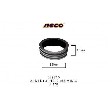 (039210) AUMENTO DIRECIÓN NECO 1" 1/8