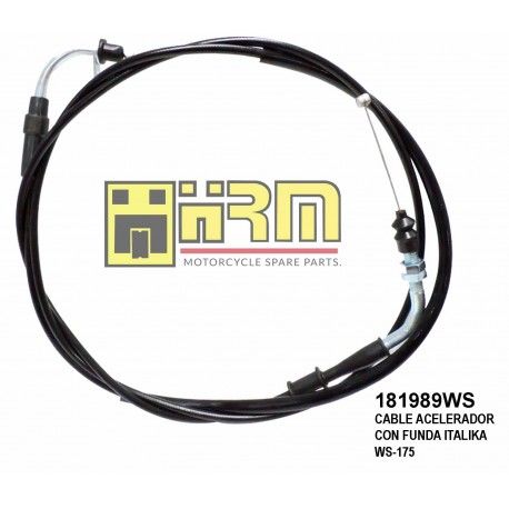 (181989WS) CABLE ACELERADOR C/F ITALIK WS-170100*
