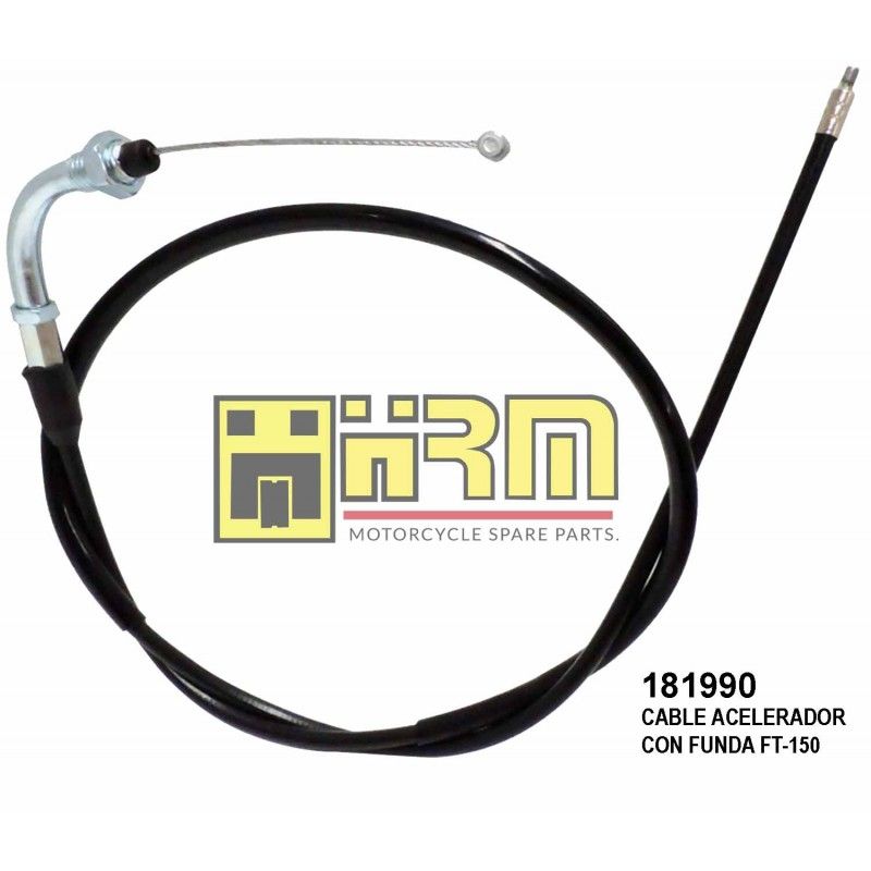 (181990) CABLE ACELERADOR C/FUNDA FT150,,100