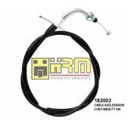 (182003) CABLE ACELERADOR C/FUNDAFT180 ITALIK100
