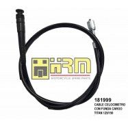 (181999) CABLE VELOCIMETRO CARGO TITAN 125/150