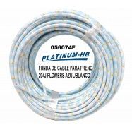 (056074F) FUNDA P/CABLE 204J,FLOWERS PLAT-HB