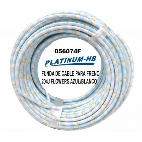 (056074F) FUNDA P/CABLE 204J,FLOWERS PLAT-HB