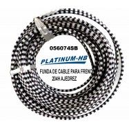 (056074SB) FUNDA P/CABLE 204H,AJEDREZ PLAT-HB