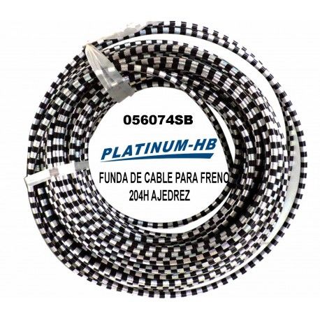 (056074SB) FUNDA P/CABLE 204H,AJEDREZ PLAT-HB