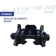 (015038) BROCHE DE ASIENTO NEGRO PLATINUM-HB
