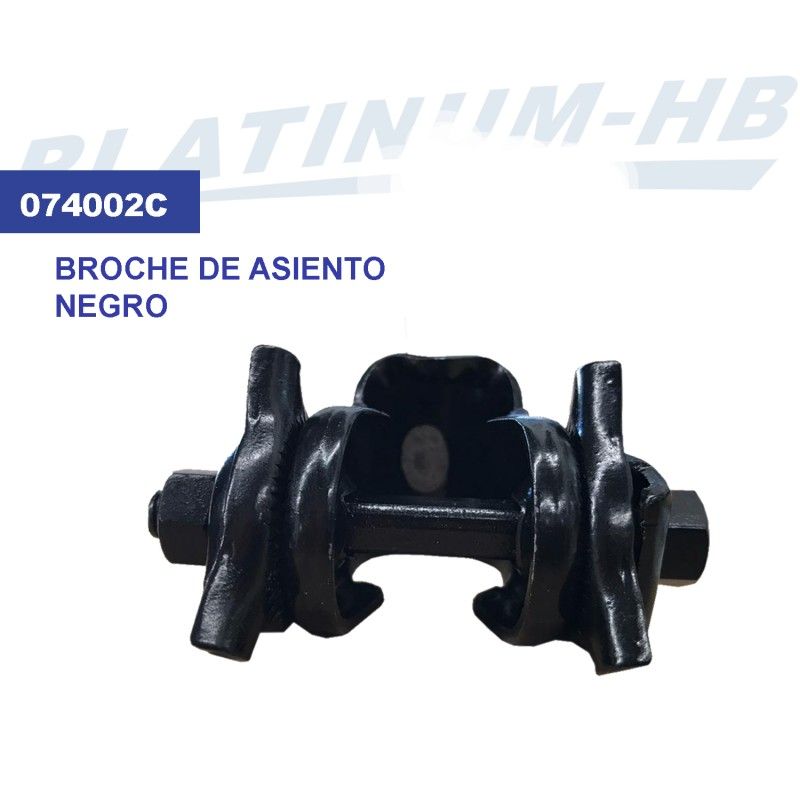 (015038) BROCHE DE ASIENTO NEGRO PLATINUM-HB