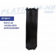 (073011) RAYO R-26 14X285 NEGRO AERODINAMICO PLATINUM-HB