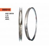 (085010) ARO 26X36 1.75 MTB450g ALUMneg