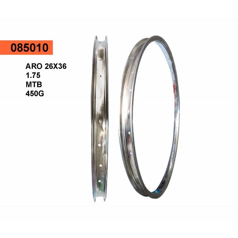 (085010) ARO 26X36 1.75 MTB450g ALUMneg