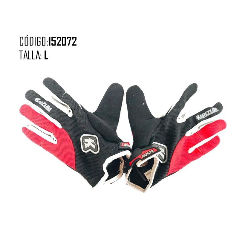 (152072) GUANTES CICLISTA dedos completos modelo: 1007 talla:L