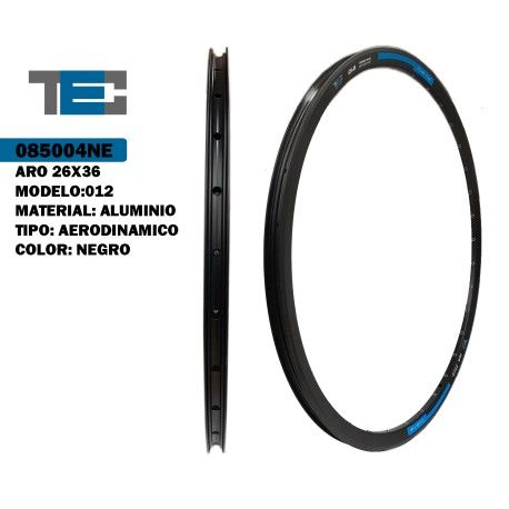 (085004NE) ARO 26X36 TEC 012 ALUM AERO NEGRO