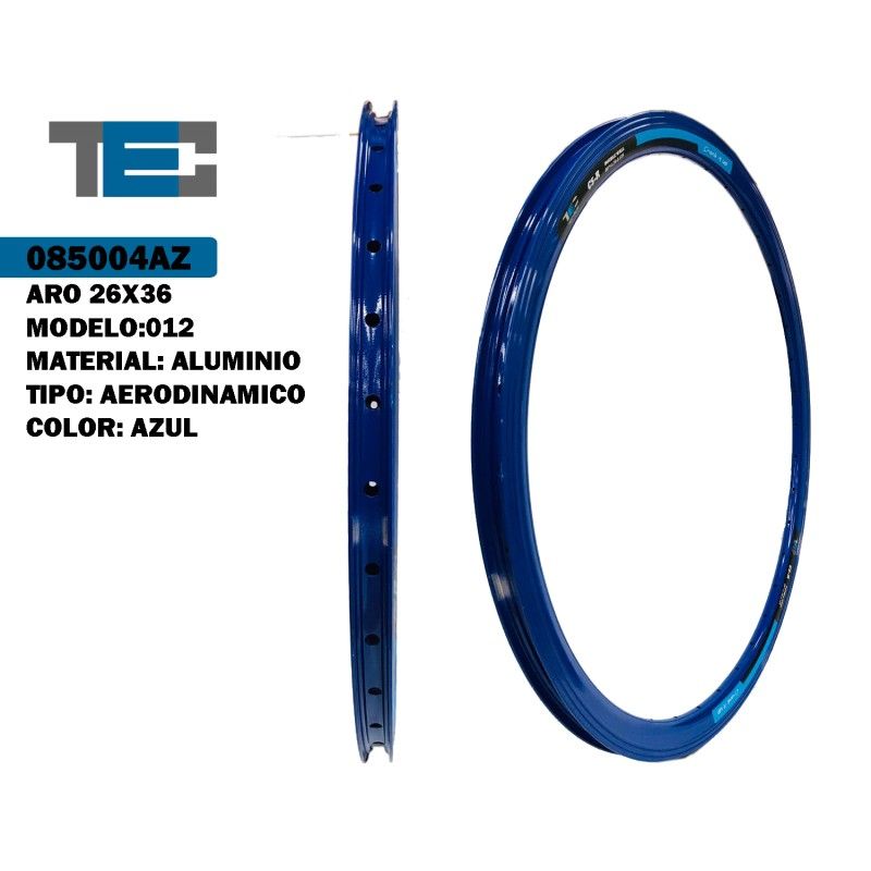 (085004AZ) ARO 26X36 TEC 012 ALUM AERO AZUL