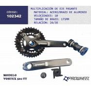 (102342) MULTIPLICACION 24/38T VORTEX-551-TT 175m 10V PROWHELL