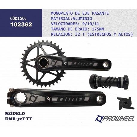 (102361) MULTIPLICACION 26/36 CLAW-581-TT 170MM 11V PROWHEEL