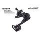 (107019) CAMBIO TRASERO ADVENT 1/2X9 M6195L MICROSHIFT