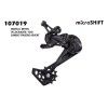(107019) CAMBIO TRASERO ADVENT 1/2X9 M6195L MICROSHIFT
