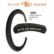 (122038) LLANTA R-26X2.125 FLAME SKULL F-141 KYLIN BRAND