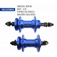 (061435BSN) MAZAS36X36azuB10. C/S p/fno  disc bal sellado
