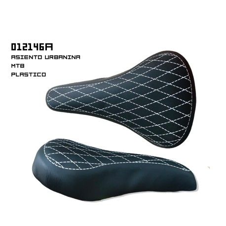 (012146A) ASIENTO URBANINA MTB PLASTICO NAC