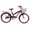 (196047) Bicicleta BENOTTO Cross LAYLA R20 1V. Niña Frenos ”V” con Porta Bulto Acero Negro