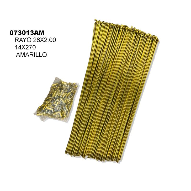(073013AM) RAYO 26X2.00 14X270 color AMARIL SH